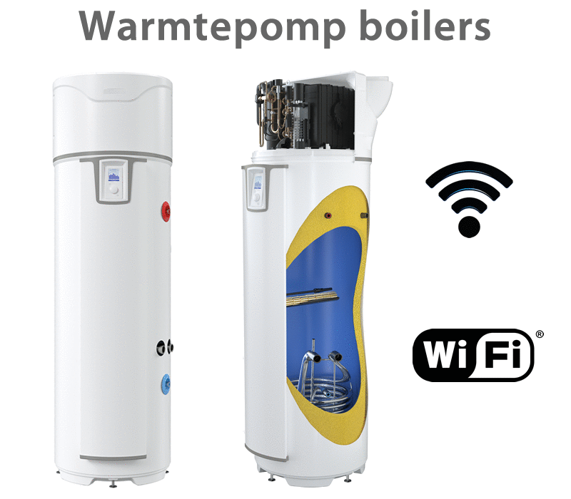 warmtepompboilers warm water sanitair boiler